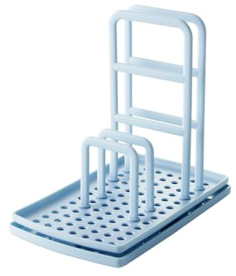 CONGARTENO Soporte para Trapos De Cocina con Bandeja De Plástico Escurreplatos Multifuncional para Fregadero Organizador Ligero y Fácil De Limpiar para Esponjas Paños y Utensilios Hogar