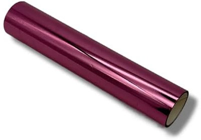 CYMMIYT Heißprägefolie Breite 15 cm pro Rolle, Verpackung, Bastelpapier, Quill-Heißprägefolienpapier for DIY, Kunsthandwerk, Sammelalbum, Geschenk, Laminierfolie(Pink)