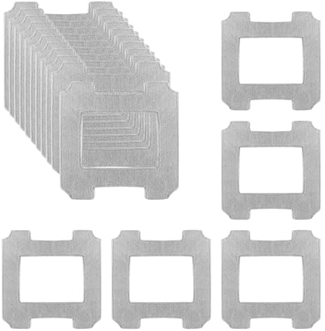 16 Stück Reinigungspads für Ecovacs Winbot W1/W1 Pro/W2/W2 Omni Fensterputzroboter, wiederverwendbares Mikrofasertuch, Reinigungstuch für Ecovacs Fenstersauger