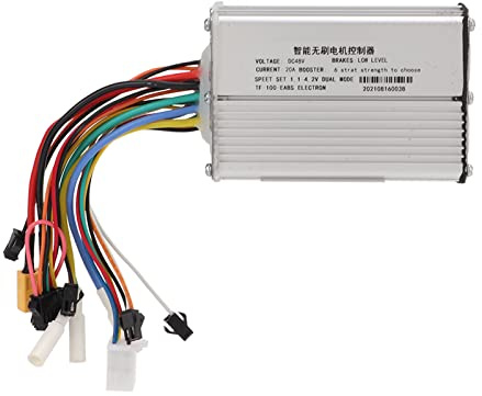 Bonbela Controller motore brushless da 48 V 20 A, facile installazione e utilizzo per scooter elettrico KUGOO M4, velocità costante e controllo sensibile, compatibile con scooter da 10 pollici