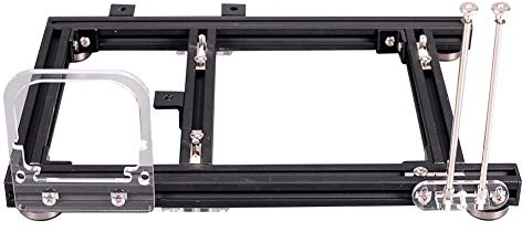Tangxi ITX Motherboard Computer Gehäuse Rack, DIY Computer PC Open Frame Gehäuse, 20x20 Aluminiumlegierung Vertikales Overclocking Motherboard Gehäuse Set, Gute Wärmeableitung
