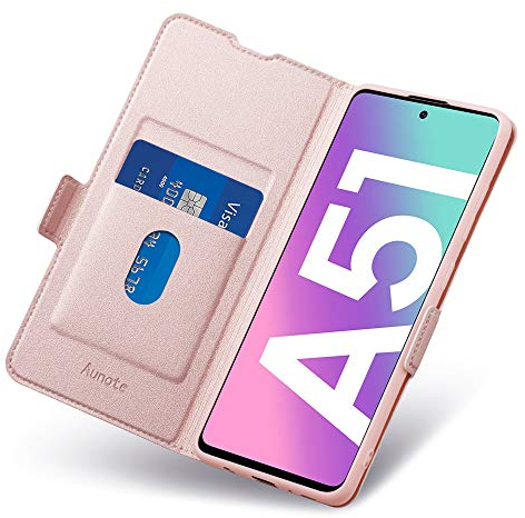 Handyhülle Samsung A51, Samsung A51 Hülle, Samsung A51 Hülle Klappbar, Handyhülle A51 Samsung, Hülle Samsung A51, Galaxy A51 Hülle, Hülle A51, Handyhülle A51, A51 Etui, Samsung A51 Cover. Rosegold