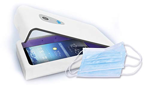 EASYPIX STERIBOX SB1 - Sterlbox Sb1, Esterilizador Uv Portátil Para Teléfonos Celulares, Máscaras, Accesorios, Joyas Y Otros Artículos