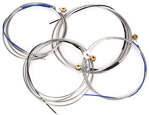 Corde en fil d'acier pour contrebasse facile à installer pour changer toutes les cordes d'une contrebasse