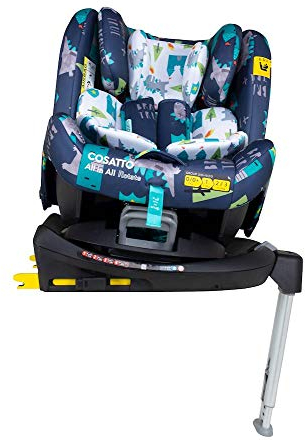 Cosatto All in All Rotate 360° Swivel Spin Car Seat - Group 0+123, 0-36 kg, 0-12years, ISOFIX, ERF, Anti-Escape (Dragon Kingdom)