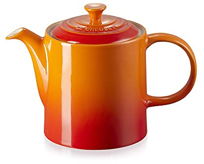Le Creuset Tetera Grand de cerámica de gres, 1, 3 litros, para 4 tazas, Volcanico, 80703130900003