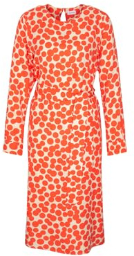 Seidensticker Damen Kleid - Regular Fit - Unifarben - Langarm - 100 Prozent Viskose