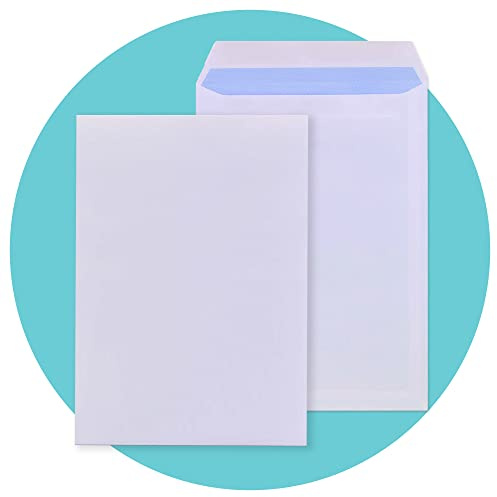 Triplast 100 x C5 White Self Seal Security Envelopes (Size: 229x164mm) | Fully Opaque, Self Sealing & Printer Safe Mailing Paper Envelopes | Ideal for Everyday Home, Office & Commercial Use