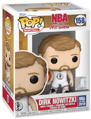 Funko POP! NBA: Legends - Dirk Nowitzki - (2019) - NBA Legends - Vinyl-Sammelfigur - Geschenkidee - Offizielle Handelswaren - Spielzeug Für Kinder Und Erwachsene - Sports Fans