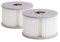 CONCEPT USINE | Lot de 2 Filtres de Rechange pour Spa Mspa en Polypropylène| Compatible avec Toutes Les Cartouches Filtrantes Mspa Actuelles et Les Piscines Hors-Sol | Dimensions : Ø 11 x 8 cm