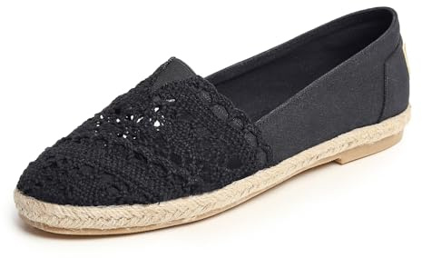 Feversole Close Toe Espadrilles Women's Comfort Breathable Slip On Flats Shoes