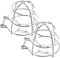 POPETPOP 2er Pack Sprinkler Sprinkler Spritzschutz Garten Sprinkler