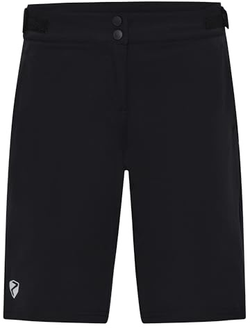 Ziener Damen Nilsa Outdoor-Shorts/Rad- / Wander-Hose - atmungsaktiv,schnelltrocknend,elastisch, Black, 42
