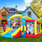 Space Adventure Bounce House, 7-in-1 Rocket Astronaut Theme Inflatable Castle with Slide, Air Blower, Ball Pit, Indoor Outdoor Bouncy House Birthday Party for Kids 3-10Y (11.5FT X 10FT X 7FT)