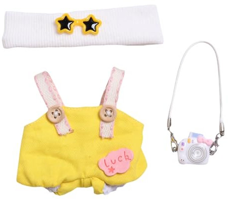 Bekleidung für 17cm Plüsch Puppenbekleidung,Kuscheltier Kleidung Outfit nur Bekleidungs zubehör für 17cm Original Plush Pullover Hoodie Bekleidung DIY Kinder Geschenke(#M)