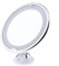 misppro Miroir de maquillage lumineux grossissant x 7 avec ventouse, miroir de courtoisie de voyage réglable pour comptoir de salle de bain