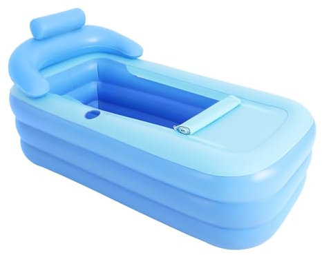 Baignoire gonflable, en PVC, pliable, portable, autoportante, pour adultes, spa pour adultes, grande pataugeoire, baignoire de douche, baignoire de douche mobile