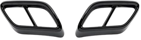 For Vw For Golf 8 MK8 2020 2021 Car Rear Exhaust Pipe Muffler Tip Cover Trim Accessories Tailpipe Car End Pipes