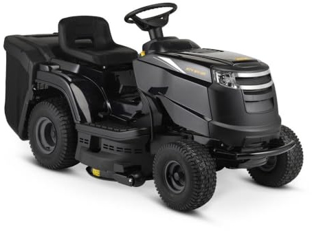 Alpina AT4 84 HA a Trattorino da Giardino, 5,8 kW, 84 cm – Trasmissione Idrostatica a Pedale, Sacco 200 L – Prati fino a 3.000 m²