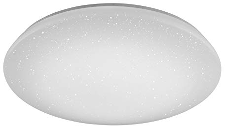 Trio Leuchten WiZ LED Deckenleuchte Charly 656010100, 27 Watt RGBW LED mit 16 Mio. Farben + 64.000 Weißtöne + 18 Licht-Szenen, Steuerung über App + Sprachsteuerung + Fernbedienung + Wandschalter