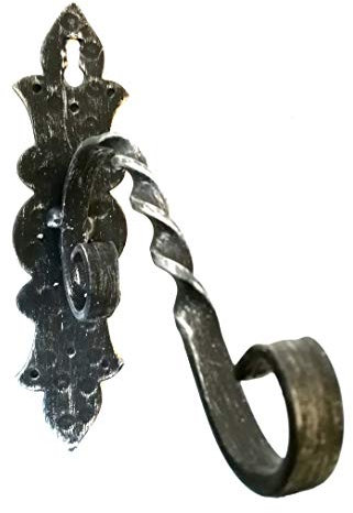 Lorenzferart 3473AMZ Blumenhalter für Hängeampel, Schwarz Versilbert