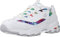 Skechers Zapatilla D'Lites-Summer Fiesta para Mujer, Blanco Multi, 35 EU