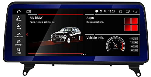 AneQu 12,3 Zoll Carplay Display Für BMW E70 X5 Für BMW X6 E71 2007-2010 CCC System 8-Core 32GB ROM Con iDrive Mantenuto Blu-ray Con (CCC System) AndroidAuto/NAVI/GPS/WiFi/BT/Radio/FM/USB/DAB