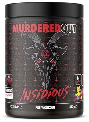 Murdered Out Pre Workout Insidious Scummy Bear 463g