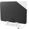 DVB-T/DVB-T2-Zimmerantenne, Performance 15, superflach, Weiß/Schwarz