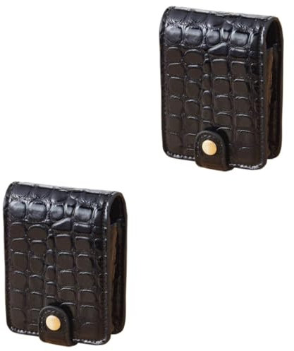 Beaupretty Makeup Storage Organizer Box 2 Pcs Mini Lipsticks Lipstick Bag Lipstick Case Lipstick Organizer Bag Cosmetic Storage Bag Cosmetic Organizer Case