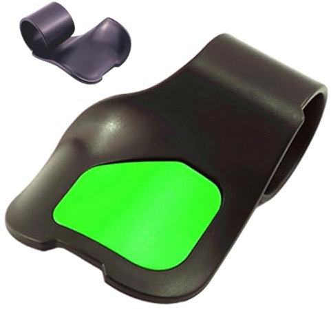 Mihauuke Motorcycle Throttle Palm Rest - Handle Clip Throttle Mounted Wrist Rest Throttle Clamp - Assist Oil Control Ergonomic Throttle Handlebars Clip for Scooter Motorbike