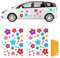 350 Pcs Blumen Autoaufkleber, Waterproof Vinyl Autoaufkleber, DIY Car Stickers Deko, Blume Aufkleber Selbst Gestalten Für SUV, Wohnmobil Karosserie SeitentüR Kofferraum