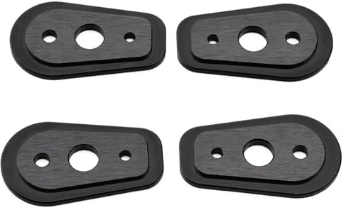 DAYTONA Blinker Montageplatte M8, KAWASAKI, CNC, 1 Paar (L&R)