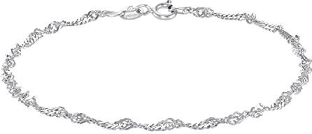 Amor Armband 925 Sterling Silber Unisex Damen Herren Armschmuck, 19 cm, Silber, Kommt in Schmuck Geschenk Box, 2016541