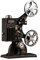 CLISPEED Modello di Proiettore Vintage, Proiettore Cinematografico Modello, Proiettore per Film in Resina Stile Vintage Modello, Stile Vintage Desktop Artigianato Decorazione Domestica