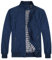 YOUTHUP Blouson Homme Léger Veste Bomber Coupe-Vent Col Montant Aviateur Jacket Printemps Été Sport Casual, Navy-7553, L