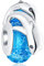 Mutter/Kind Delphin Charms auf Meer Blau Murano Glas Perlen, passen Pandora Ozean Armband, 925 Sterling Silber Mama/Baby Dolphin Charme, erste Muttertag Geschenk für Tochter/Sohn/Mädchen