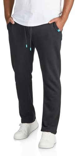 riverso Jogginghose Herren Baumwolle lang Regular Fit RIVGuido Sporthose | Trainingshose Freizeithose Schwarz Grau Grün Blau Rot S M L XL XXL 3XL 4XL 5XL