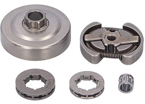 Kettenrad, hohe Härte, langlebig, zuverlässig, stabiles Eisen-Kupplungs-Kit, für Ersatz-Kettensägen-Kupplungs-Kit für Husqvarna 235e 240e 235 240 137 142 36 41