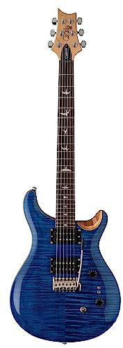 PRS SE Custom 24 Lefthand Violin Top Faded Blue - PRS E-Gitarre