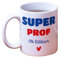 CADEAUX.COM - Tasse Personnalisable Super Prof - Tasse à Café - Mug Personnalisé - Mug Original - Idée Cadeau Personnalisé Photo et Message
