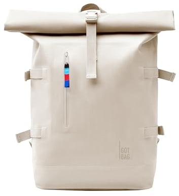GOT BAG Rolltop Rucksack Wasserdicht - Laptop Rucksack 15,6 Zoll - Groß Reiserucksack 31l Füllvolumen