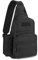 HUNTVP Taktisch Brusttasche Military Schultertasche Tactical Chest Sling Pack MOLLE Armee Crossbody Bag Militärisch Umhängetasche Mini Single Strap Rucksack für Reisen Wandern Camping (Typ-5 Schwarz)