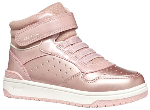 Geox J WASHIBA Girl A Basket, Rose b, 29 EU
