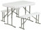 Durabull Klapptisch & Bank Set Sitzgelegenheiten 4.Verstellbar für Erwachsene & Kinder Indoor & Outdoor Zusammenklappbar für Picknick, Camping, Grillen, Terrasse, Garten, Event, Funktion & Party Keine