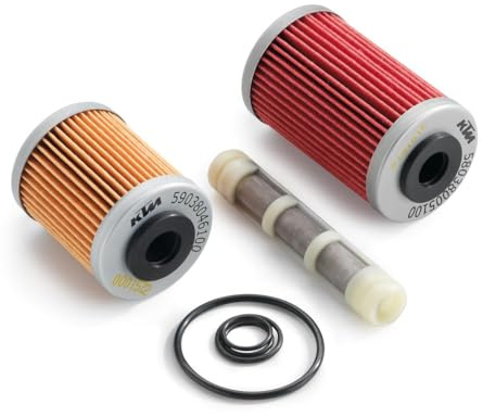 KTM Ölfilterkit Filterset OEM 00050000082 - kompatibel mit: 450 XC ATV 2008, 525 XC ATV 2008, 450 XC ATV 2009, 525 XC ATV 2009, 525 XC ATV 2010, 525 XC ATV 2011, 525 XC ATV 2012