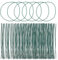 Milisten 1000pcs Flexible Plant Ties Sturdy Galvanized Wire for Gardening Organizing Cables and Food Packaging Reusable Easy to Bend for Trees Vines and More