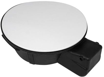 AUTOXBERT Fuel Filler Tank Door Cap Cover Fuel Gas Tank Door Lid Cover Flap Unprimed 6R0809857 for VW Polo Mk5 6C 6R 2011-2019