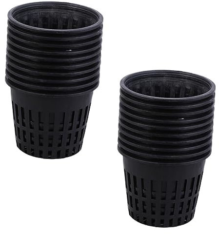 INOOMP 40piezas De Plástico Hidropónicas De Plantación para Jardinería para De Casa y Jardín