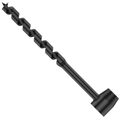 Folpus Taladro Manual para Madera con Barrena de Mano, Herramienta Manual, Broca para Madera de Acero Al Carbono con Ojo Resistente, Taladro Manual para Banc, 16x260 milímetros